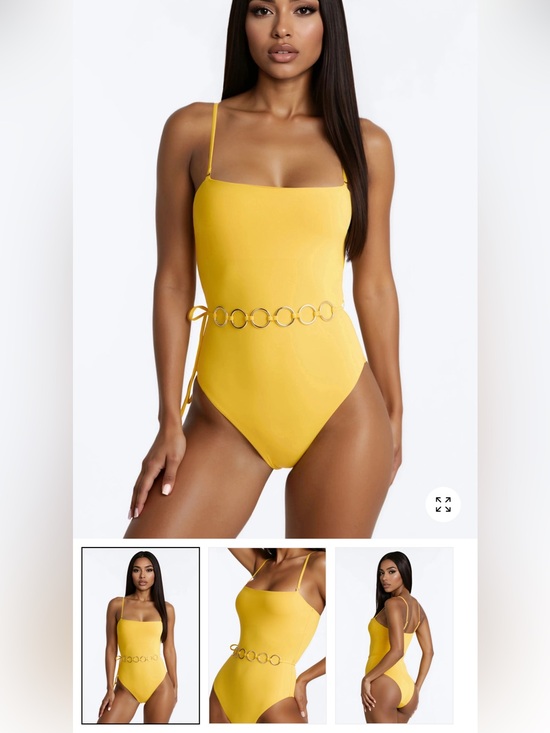 Other - 2/75$🔥Yellow One-Piece Swimsuit